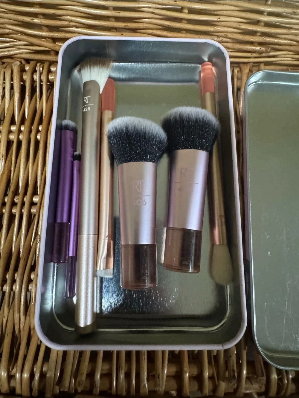 R'SALY 7pcs Brush Set - Pink Illustrated Tin